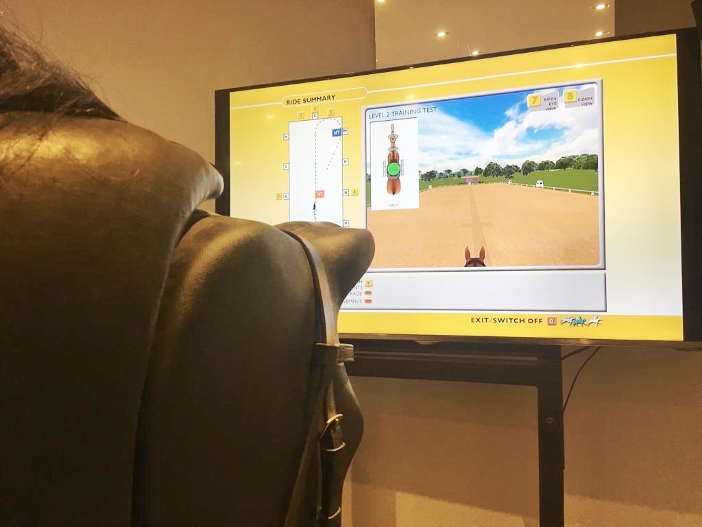 horse riding simulator training